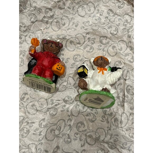 Lot of 2 Halloween bears - Picture 1 of 7